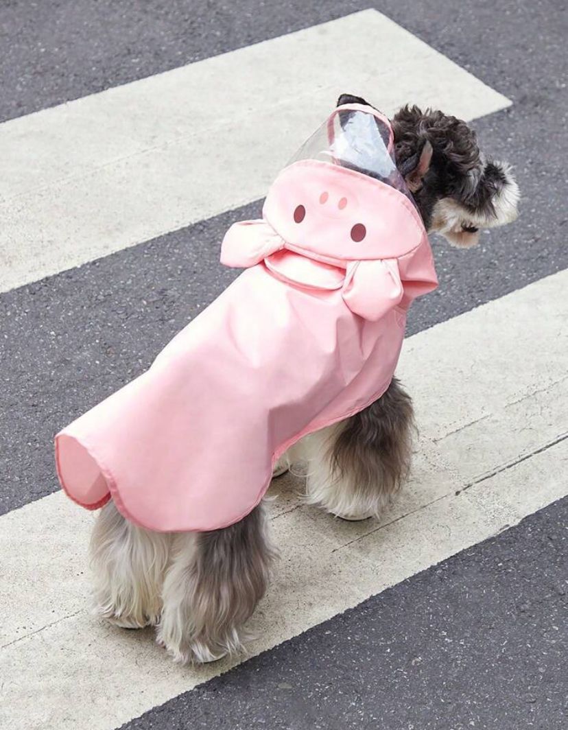 Impermeable Rosa