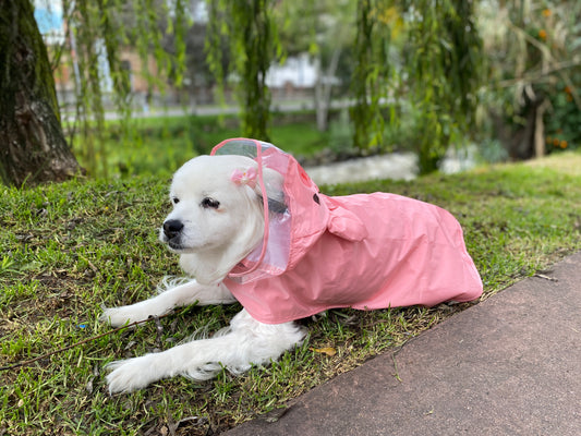 Impermeable Rosa